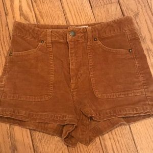 Forever 21 high waisted corduroy shorts size 26